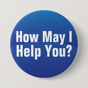 Macaron Rond 7,6 Cm Aide bleue de vague de gradient que vous vous