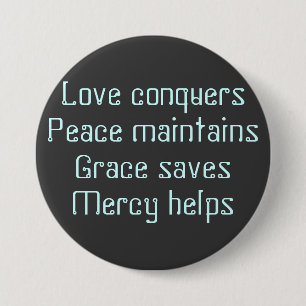 Macaron Rond 7,6 Cm Aides de savesMercy de maintainsGrace de