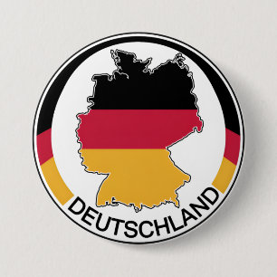 Macaron Rond 7,6 Cm Allemagne Deutschland