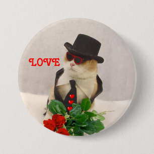 MACARON ROND 7,6 CM AMOUR