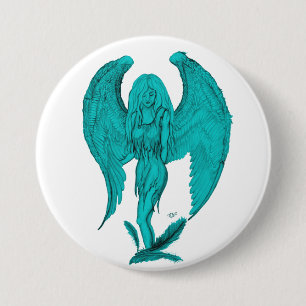 Macaron Rond 7,6 Cm Angel