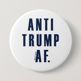Macaron Rond 7,6 Cm Anti Trump