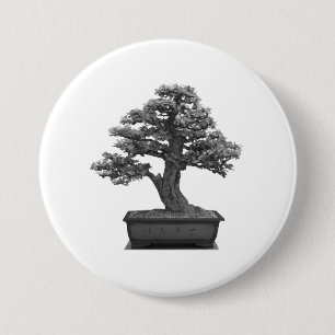 Macaron Rond 7,6 Cm arbre de bonsaïs