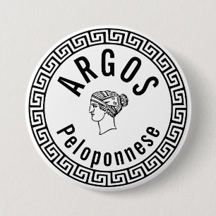Macaron Rond 7,6 Cm Argos - Péloponnèse (Grèce)