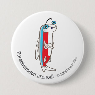 Macaron Rond 7,6 Cm Axelrodi de TM-02-Paracheirodon