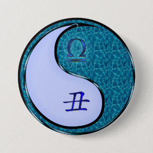 Macaron Rond 7,6 Cm Balance & Bœuf d'eau