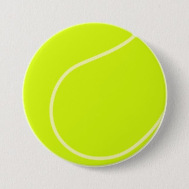 Macaron Rond 7,6 Cm Ball de tennis (Devant)