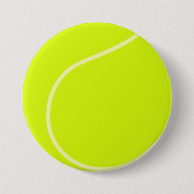 Macaron Rond 7,6 Cm Ball de tennis (Devant)