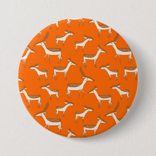Macaron Rond 7,6 Cm Bébé mignon cerf et famille