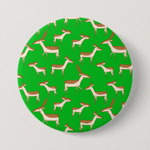 Macaron Rond 7,6 Cm Bébé mignon cerf et famille