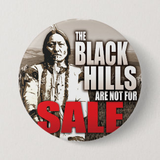 Macaron Rond 7,6 Cm Black Hills ne sont pas pour le bouton de vente