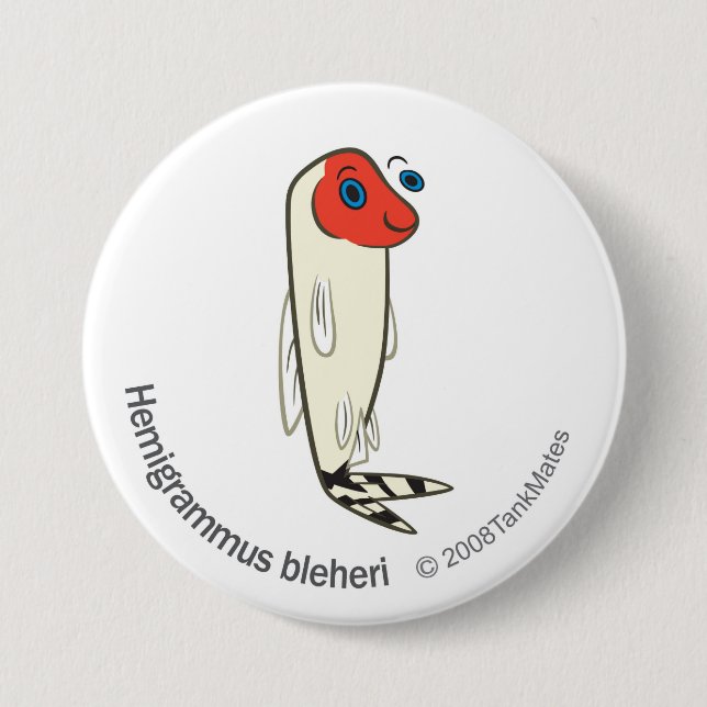 Macaron Rond 7,6 Cm Bleheri de TM-06-Hemigrammus (Devant)