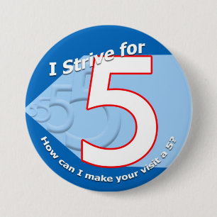 Macaron Rond 7,6 Cm Bleu - essayez d'obtenir 5 boutons