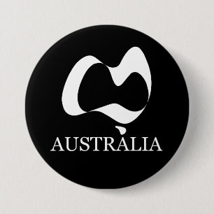 Macaron Rond 7,6 Cm Bonne fête australienne
