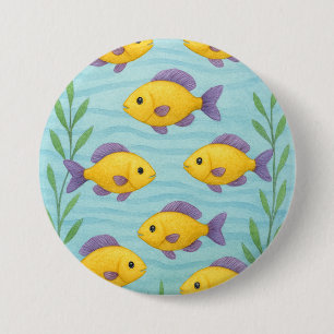 Macaron Rond 7,6 Cm Bouton