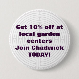 Macaron Rond 7,6 Cm bouton 3