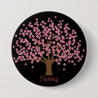 Macaron Rond 7,6 Cm Bouton Arborescence ressort