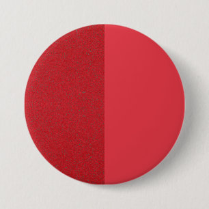 Macaron Rond 7,6 Cm Bouton arrière rouge tomate à deux tons - Personna