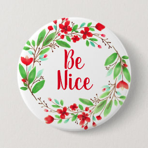 Macaron Rond 7,6 Cm Bouton Beau / Bouton rond 3 pouces de la couronne 