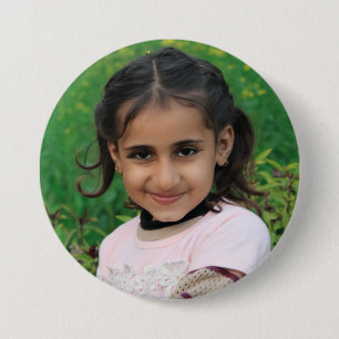 Macaron Rond 7,6 Cm Bouton BIG personnalisé avec photo