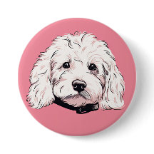 Bouton Bouton Bouton Bouton de chien de marque bla