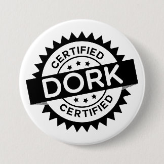 Macaron Rond 7,6 Cm Bouton certifié de Dork