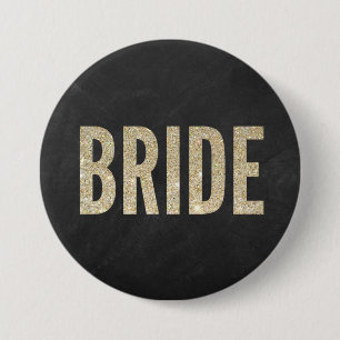 Macaron Rond 7,6 Cm Bouton Chic Chic Bride
