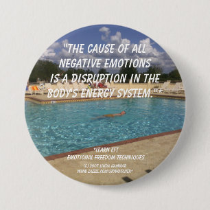 MACARON ROND 7,6 CM BOUTON CURATIF D'INDIVIDU D'EF-T