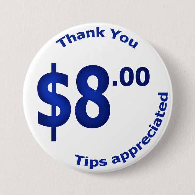 Macaron Rond 7,6 Cm Bouton de $8 ventes (Devant)