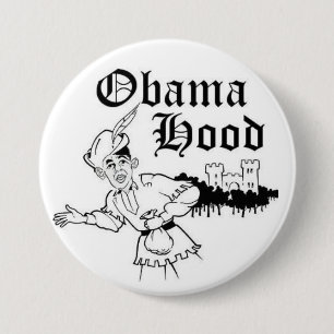 Macaron Rond 7,6 Cm Bouton de capot d'Obama