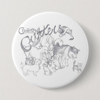 Macaron Rond 7,6 Cm Bouton de créatures de Crickhollow