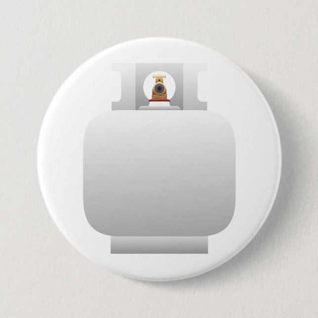 Macaron Rond 7,6 Cm Bouton de cylindre de gaz (Devant)