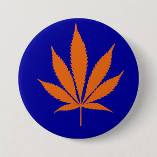 Macaron Rond 7,6 Cm Bouton de feuille du pot W20