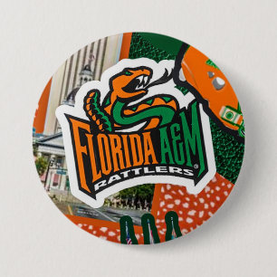 Macaron Rond 7,6 Cm Bouton de journée de match Florida A&M