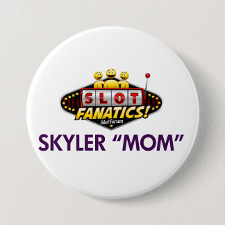 Macaron Rond 7,6 Cm Bouton de la MAMAN kc de SKYLER