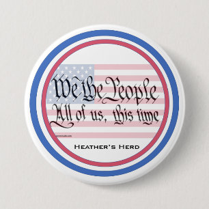 Macaron Rond 7,6 Cm Bouton de la trouille de Heather - Nous, le peuple