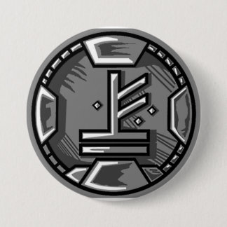 Macaron Rond 7,6 Cm Bouton de Mudalfaen