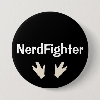 Macaron Rond 7,6 Cm Bouton de NerdFighter - DFTBA