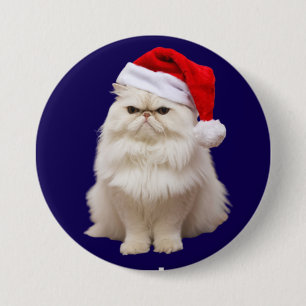 Macaron Rond 7,6 Cm Bouton de Noël Persan