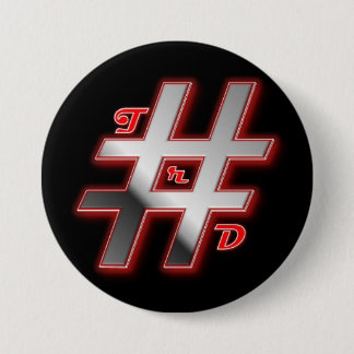 Macaron Rond 7,6 Cm Bouton de #runDisney d'équipe