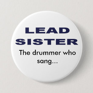 Macaron Rond 7,6 Cm Bouton de soeur d'avance