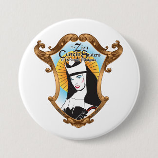 Macaron Rond 7,6 Cm Bouton de soeur de Zion