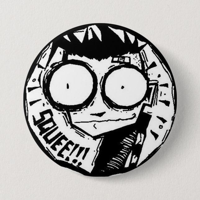 Macaron Rond 7,6 Cm Bouton de squee de JTHM (Devant)