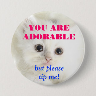 MACARON ROND 7,6 CM BOUTON DE TIP