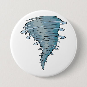 Macaron Rond 7,6 Cm Bouton de tornade
