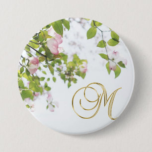 Macaron Rond 7,6 Cm Bouton Dogwood personnalisé
