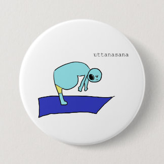Macaron Rond 7,6 Cm bouton d'uttanasana