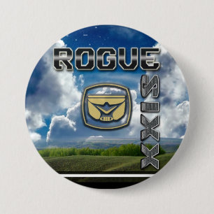 Macaron Rond 7,6 Cm bouton espiègle