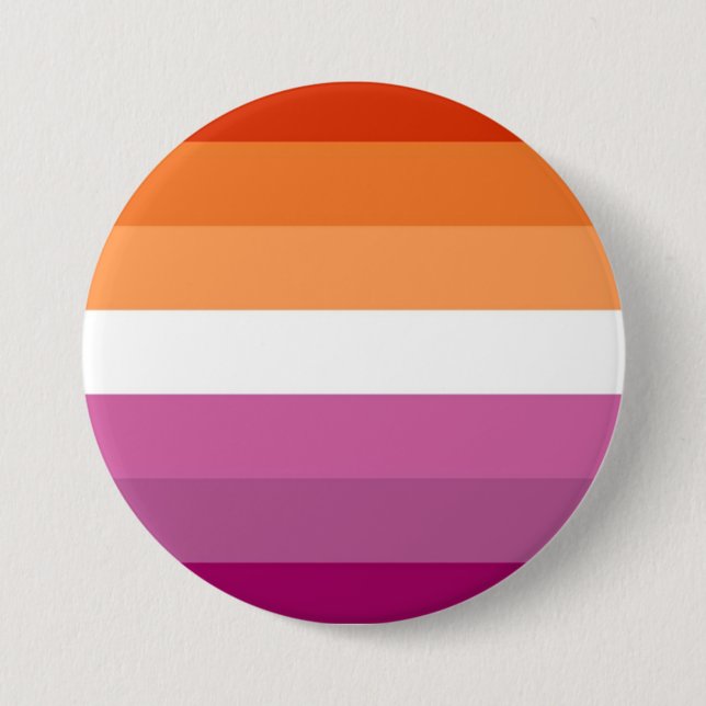Macaron Rond 7,6 Cm Bouton gay lesbien LGBTQ Queer Pride (Devant)