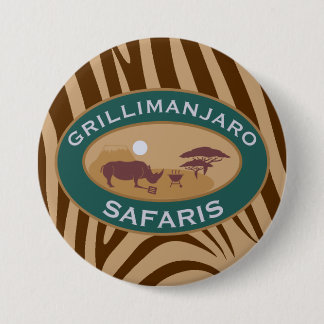 Macaron Rond 7,6 Cm Bouton Grillimanjaro